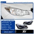 Miniatyrbild 2 av 2: AKD Strålkastare för Subaru XV, Helljus, LED-belysning,XENON