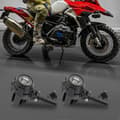 Miniatyrbild 3 av 4: LED Motorcykel Dimljus, Stark Belysning, Dubbel Funktionalitet, Enkel Installation