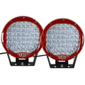 Miniatyrbild 2 av 2: LED Arbetslampa, Hög Effekt, Punktstråle,2X Röd 225W Spot