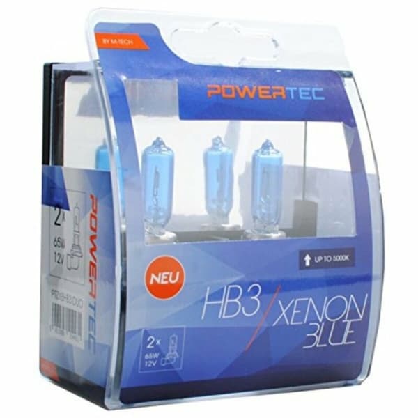 Pære til køretøj MTECPTZXBHB3-DUO M-Tech MTECPTZXBHB3-DUO HB3 65W 12V 5000K (2 Dele)