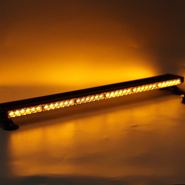 12V LED Vilkkuvalopalkki, 78 LEDiä, 27 Vilkkumallia, Vesitiivis IP65
