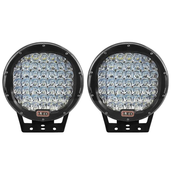 Offroad LED-strålkastare, 225W hög effekt, Spotlights för Jeep JK Wrangler, Svart