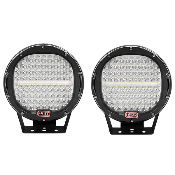 LED Arbetslampor, 294W Ljusstyrka, Vattentålig IP67,2 stycken svart