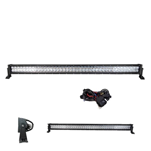 LED-valopalkki, 120W - 300W, 22 tuumaa - 52 tuumaa pituudet, yhdistelmävalokeilakuvio,42 tuumaa johdolla