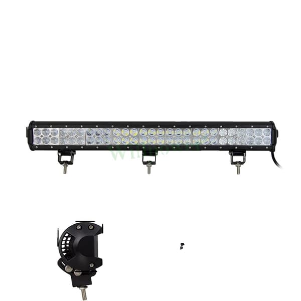 Offroad LED-ljusramp, 20 tum 126W, kombinerad stråle,25 tum 162W ingen kabel