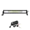 Miniatyrbillede 1 af 2: Offroad LED Lysbjælke, Holdbar 6000K Lysstyrke, Tredobbelt Række Design,21 tommer 270w ledning