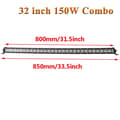 Miniatyrbild 2 av 2: Slim LED-ljusramp, 90W 120W 150W 180W kraftalternativ, kombinationsstrålkastardesign,32 tum 150W Combo
