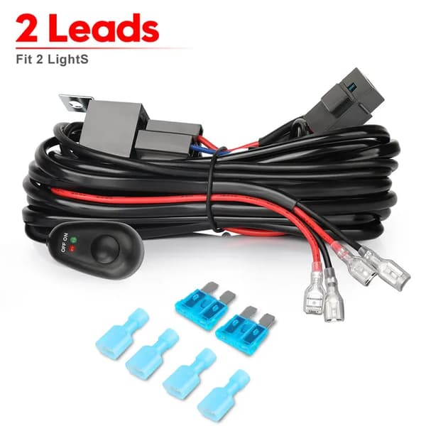 LED-ljusramp, 6D-teknik, översvämningsfunktion, 2-ledningskabelhärva