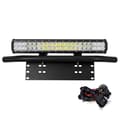 Miniatyrbild 2 av 2: LED-ljusramp, dubbelradig design, hög synlighet,20 tum med tråd