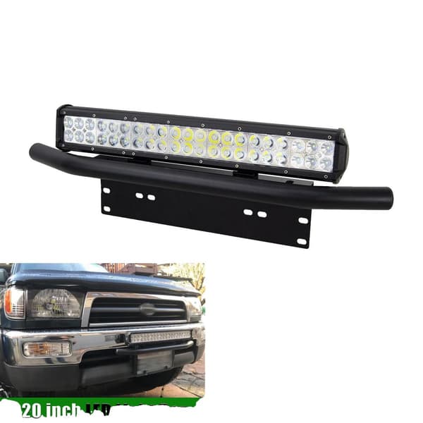 LED-ljusramp, 126W hög effekt, 20 tum längd, offroad-körning