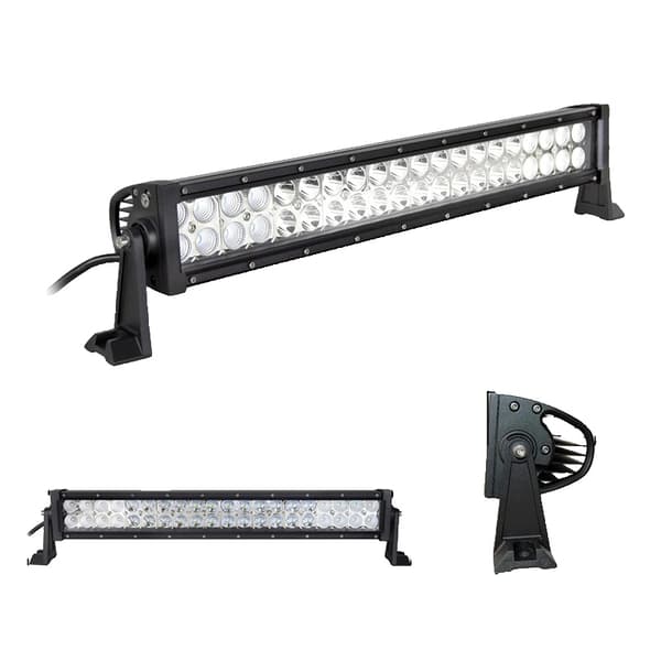 LED-ljusramp, vattentät, universell passform, 22 tum 120W