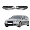 Miniatyrbild 1 av 4: Bilstrålkastarlinsöverdrag, Enkel installation, Hållbart PC-material, Perfekt passform för BMW 5-serie