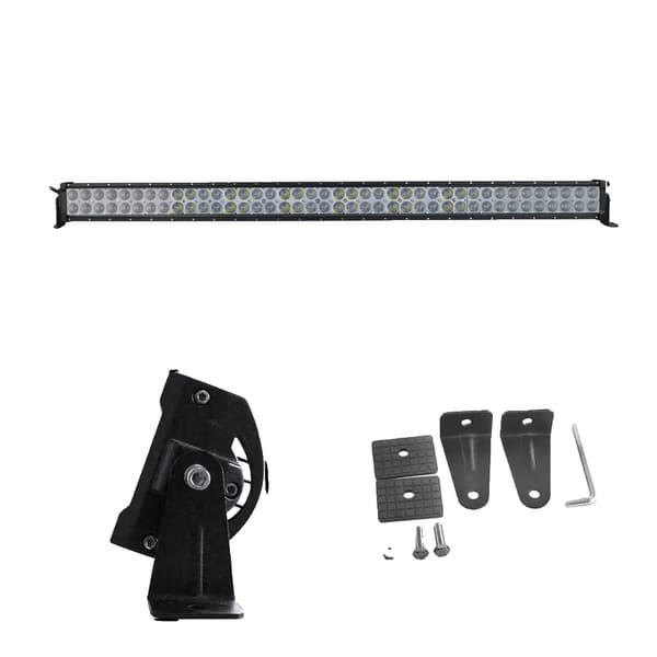 LED-ljusramp, dubbelradig design, vattentät IP67,42 tum 240W