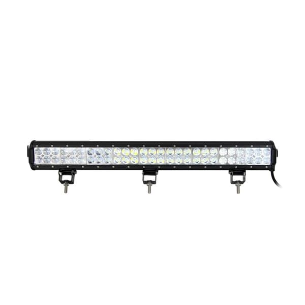 LED Arbetsljusramp, 126W 288W Flod Spot Kombination, Offroad Lampa, 25 tum 162W utan tråd