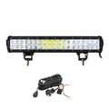 Miniatyrbild 1 av 2: LED Arbetsljusramp, 126W 288W Flod Spot Kombination, Offroad Lampa, 17 tum 108W med sladd