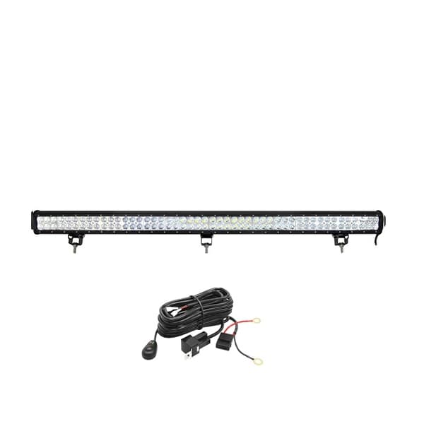 LED Arbetsljusramp, 126W 288W Flod Spot Kombination, Offroad Lampa, 44 tum 288W med tråd
