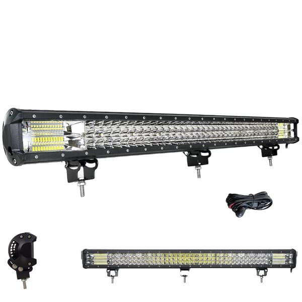 LED Lysbar, 396W til 612W Effekt, IP67 Vandtæt Vurdering,34 tommer med ledninger