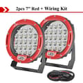 Miniatyrbillede 2 af 2: LED Arbejdslys, 105W Effekt, 15560 Lumen,2 stk. rød og ledning