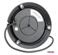 Miniatyrbilde 3 av 5: Blinklys 16 LED 12/24V oransje, hvit diffuser