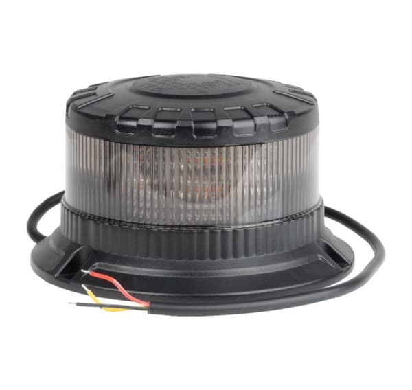Blinklys 16 LED 12/24V oransje, hvit diffuser