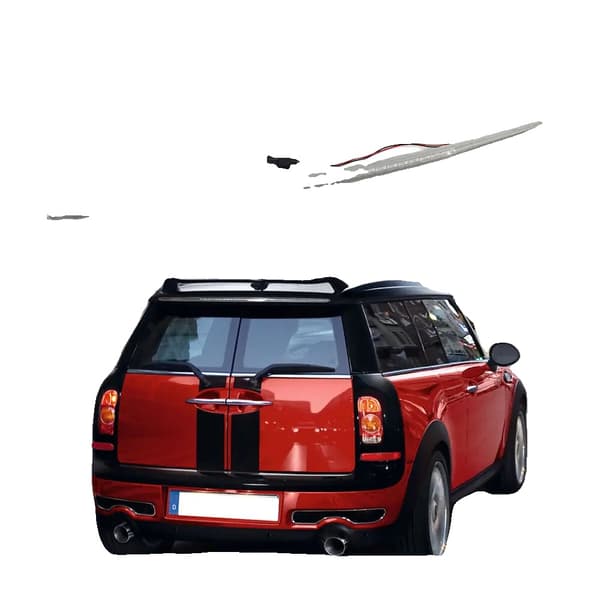 Tredje bromsljus, klart glas, passar MINI CLUBMAN R55 2007-2014