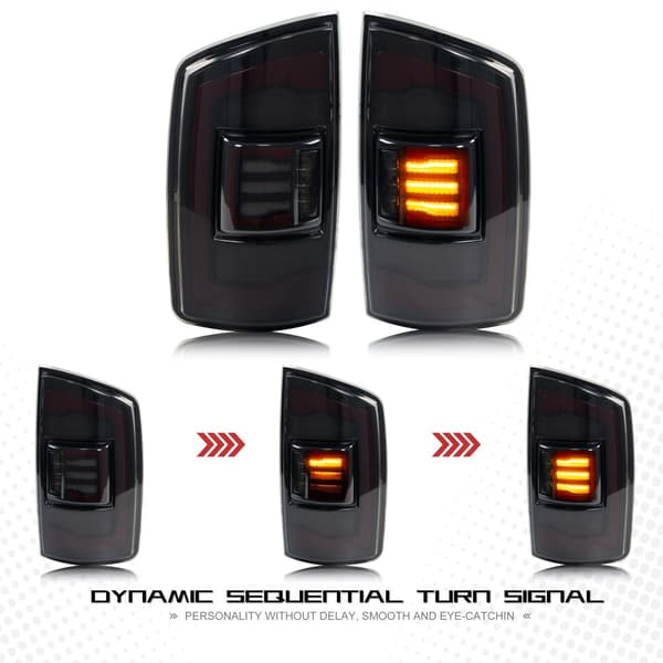 LED Bakljus, Sekventiell Blinkersignal, Plug-and-Play Installation