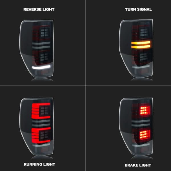 LED Bakljus, Sekventiell Blinkersignal, Plug-and-Play Installation