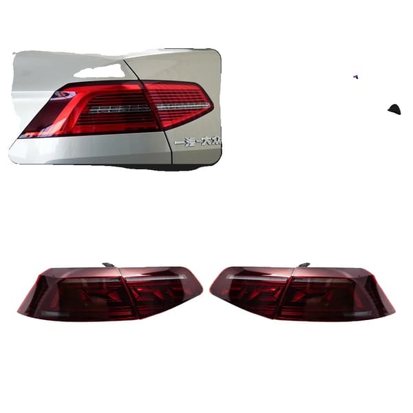 Bakljusmontering, ABS-material, 12V spänning, blinkersljus,Röd