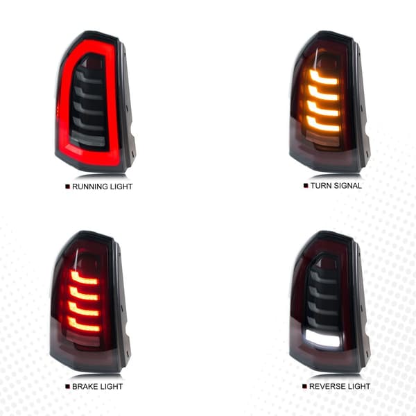 LED-takavalot, dynaaminen signaali, vedenpitävä muotoilu