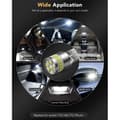 Miniatyrbild 4 av 4: 10St Ampuller LED T10 W5W Bil 12V Ersättningslampa 194 168 Xenon 6000K 24 LED 3014 Chipset Bilstrålkastare Canbus utan Fel