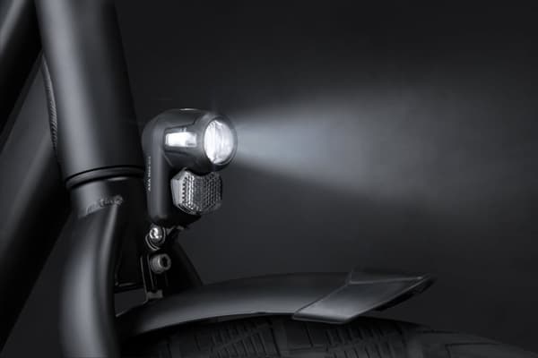 Cykellygte Forgaffel LED AXA NOX CITY 4LX KRAFTFULD 15 Meter