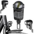 Miniatyrbillede 1 af 8: Cykellygte Forgaffel LED AXA NOX CITY 4LX KRAFTFULD 15 Meter
