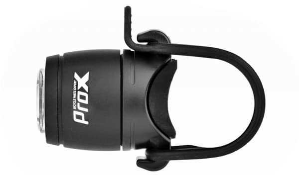 Framlykta för cykel PROX BOOTES SMD LED 50Lm 220 mAh SÄKER + MINNESLÄGE