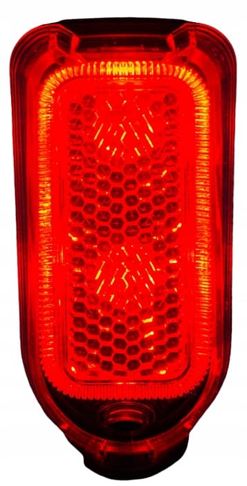 XC231 LED-CYKELLAMPA MED STÄNGSKÄRMREFLEKTOR