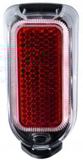 Miniatyrbild 4 av 4: XC231 LED-CYKELLAMPA MED STÄNGSKÄRMREFLEKTOR