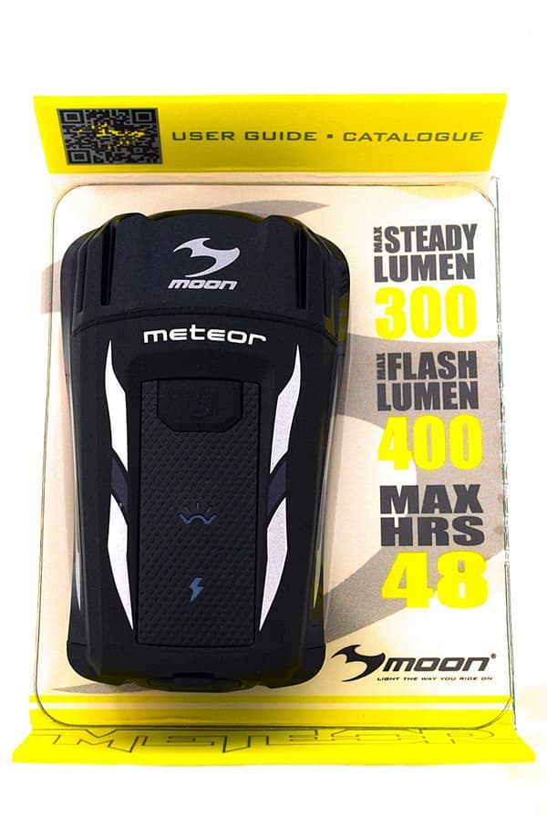 MOON METEOR C3 USB-etuvalo polkupyörään 400LM