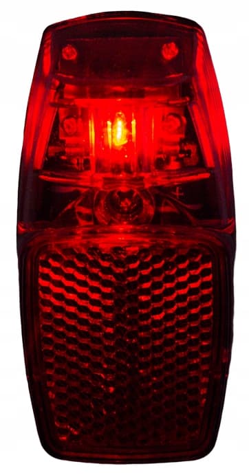 JY591 LED CYKELLAMPE MED SKERMREFLEKTOR