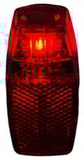Miniatyrbillede 3 af 4: JY591 LED CYKELLAMPE MED SKERMREFLEKTOR