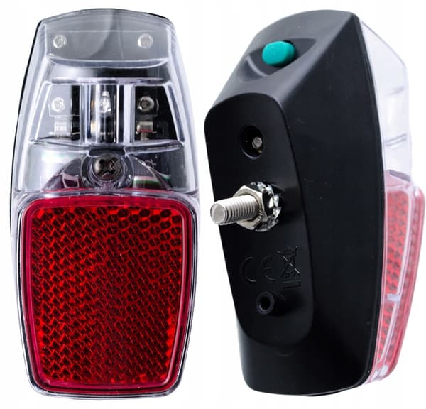 JY591 LED CYKELLAMPE MED SKERMREFLEKTOR