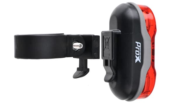PROX GEMMA baglygte til cykel 2x0,5W batterier