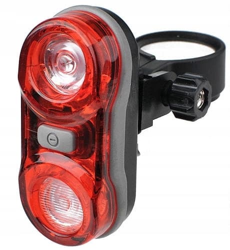 PROX GEMMA baglygte til cykel 2x0,5W batterier