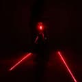 Pikkukuva 9 / 11: LED-POLKUPYÖRÄN TAKAVALO LASERILLA, 5 TILAA