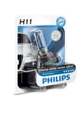 Miniatyrbild 1 av 5: Philips WhiteVision strålkastarkälla 12362WHVB1, H11, 55 W, Halogen, Dimstrålkastare, PGJ19-2,