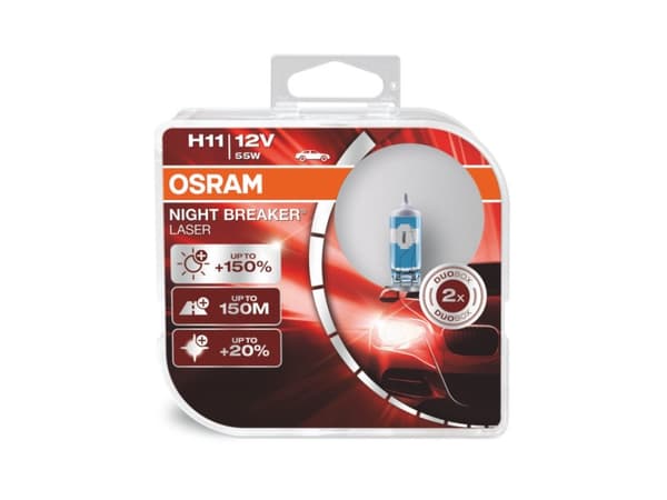 Osram Night Breaker Laser - H11 Bilpærer