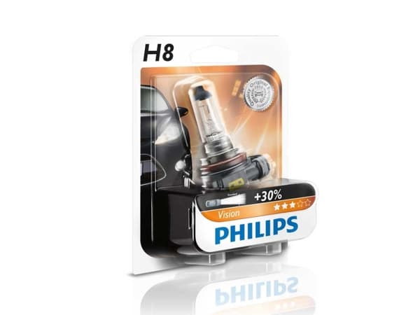 Philips Vision Premium H8 35W Blister 12V 1 stk.