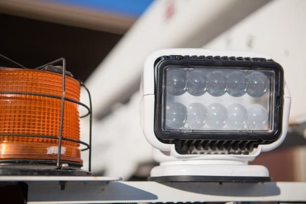 Sökljus / strålkastare Golight ST 30204, LED, 12V, vit, tilt- & roterbar, med kontrollpanel