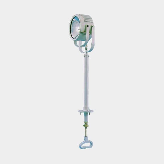 Sökljus / strålkastare DHR, halogen, 220V, grå, tiltbar
