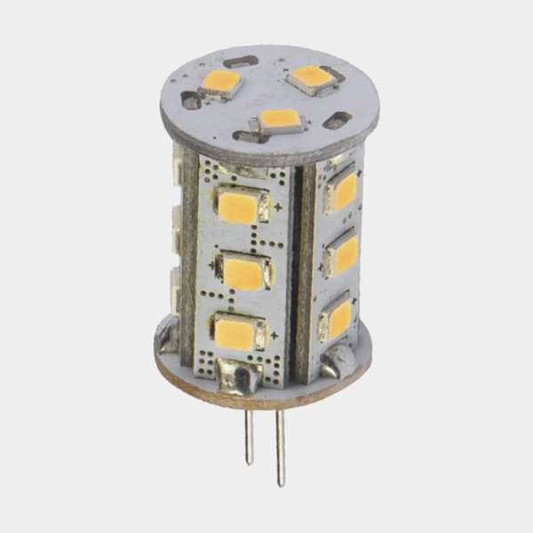 LED-lampa NauticLED, 10 - 35 V, 25 W, bakre pinnar, med vitt sken