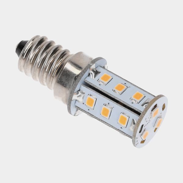 LED-lampa NauticLED, 10 - 35 V, 25 W, E14, med vitt sken + dimfunktion
