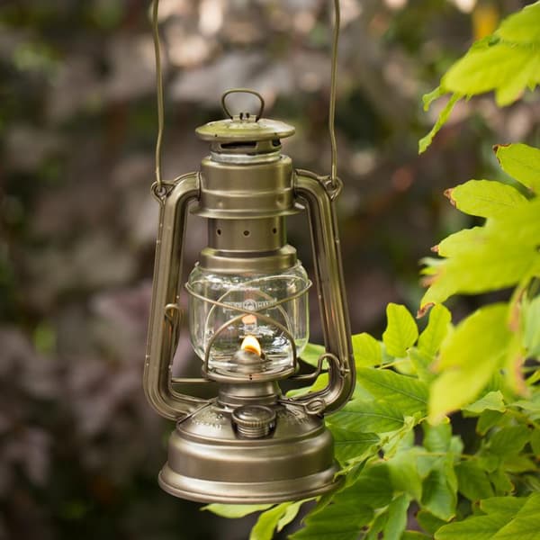 Stormlykta / fotogenlykta Feuerhand 276 (Baby Special), 255 mm, Bronze, med veke